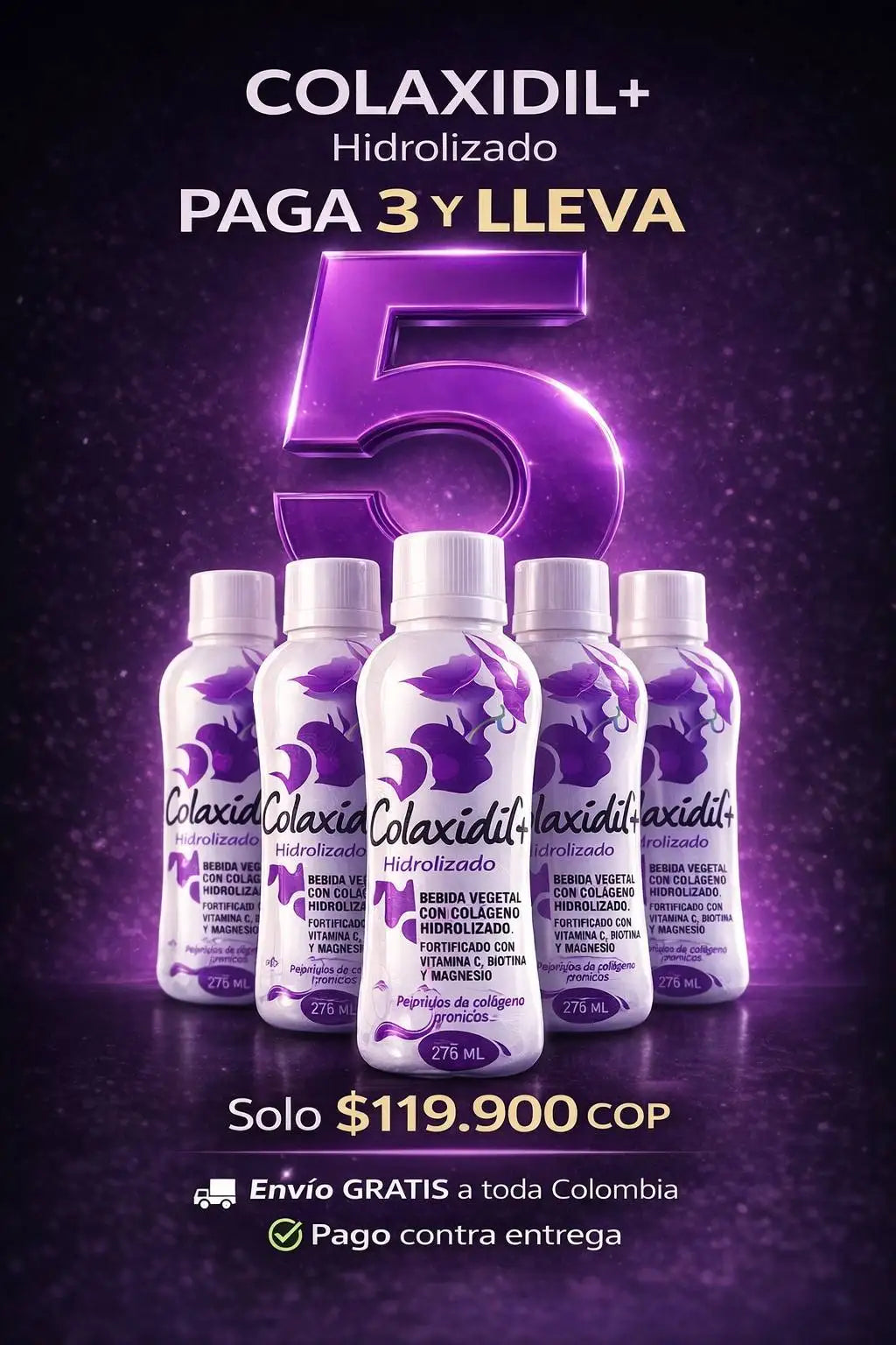 Colaxidil+ Hidrolizado - Paga 3 y Lleva 5
